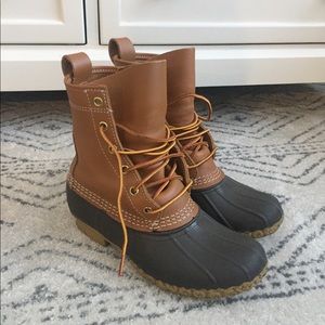 LL Bean Duck Boots Classic Leather Size 6
